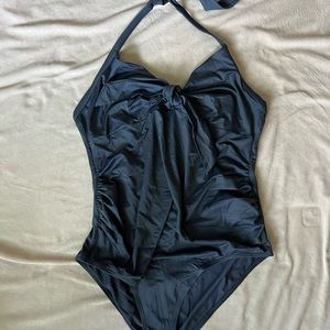 H&M maternity bathing suit one piece size L.